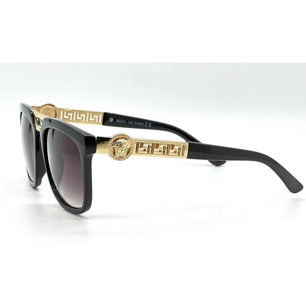 Modern Sunglasses Rectangular Bold Shape Eyewear Eye Glasses Men Male Lentes New